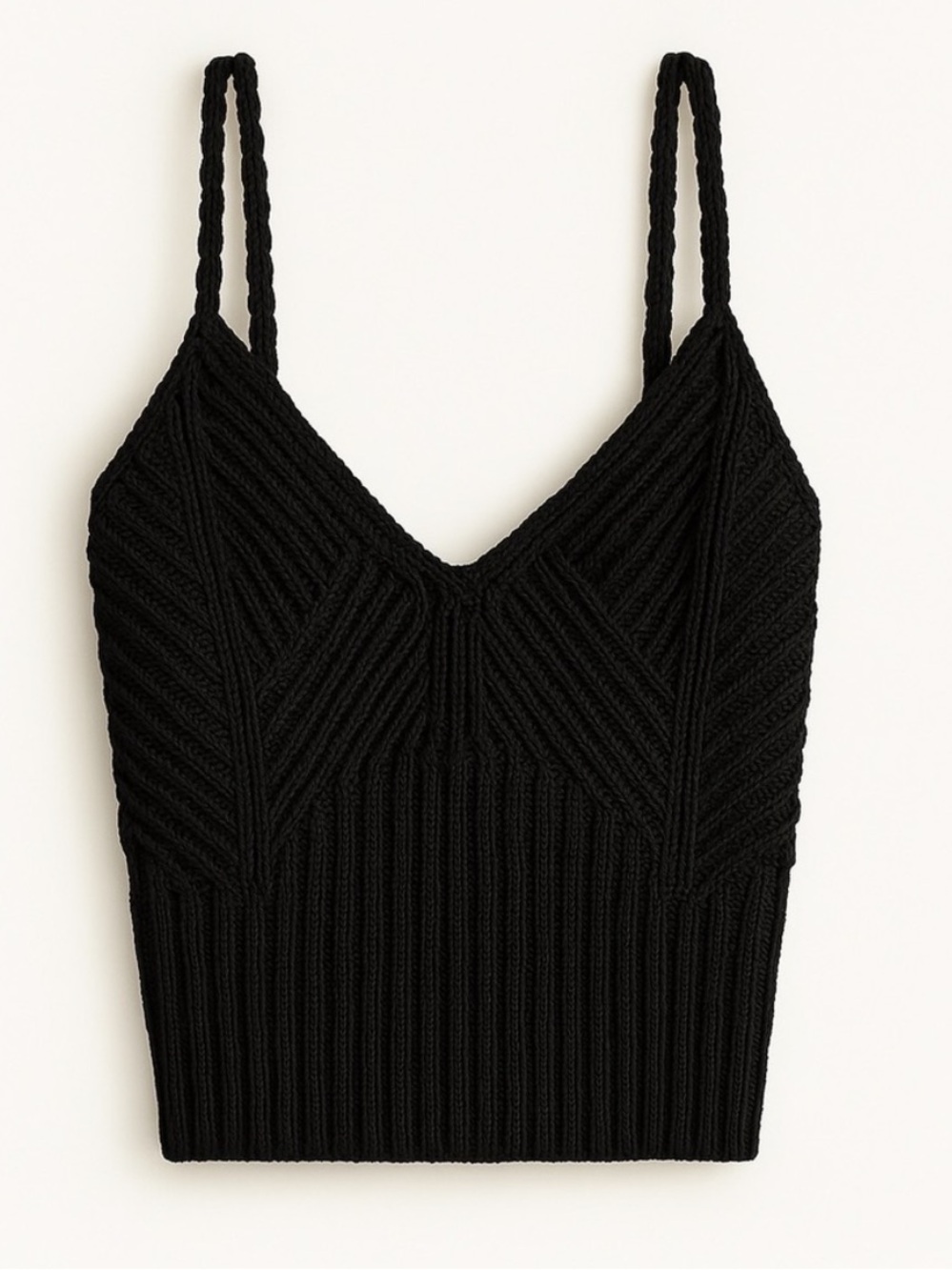 J. Crew‎ Cropped V-neck sweater-tank